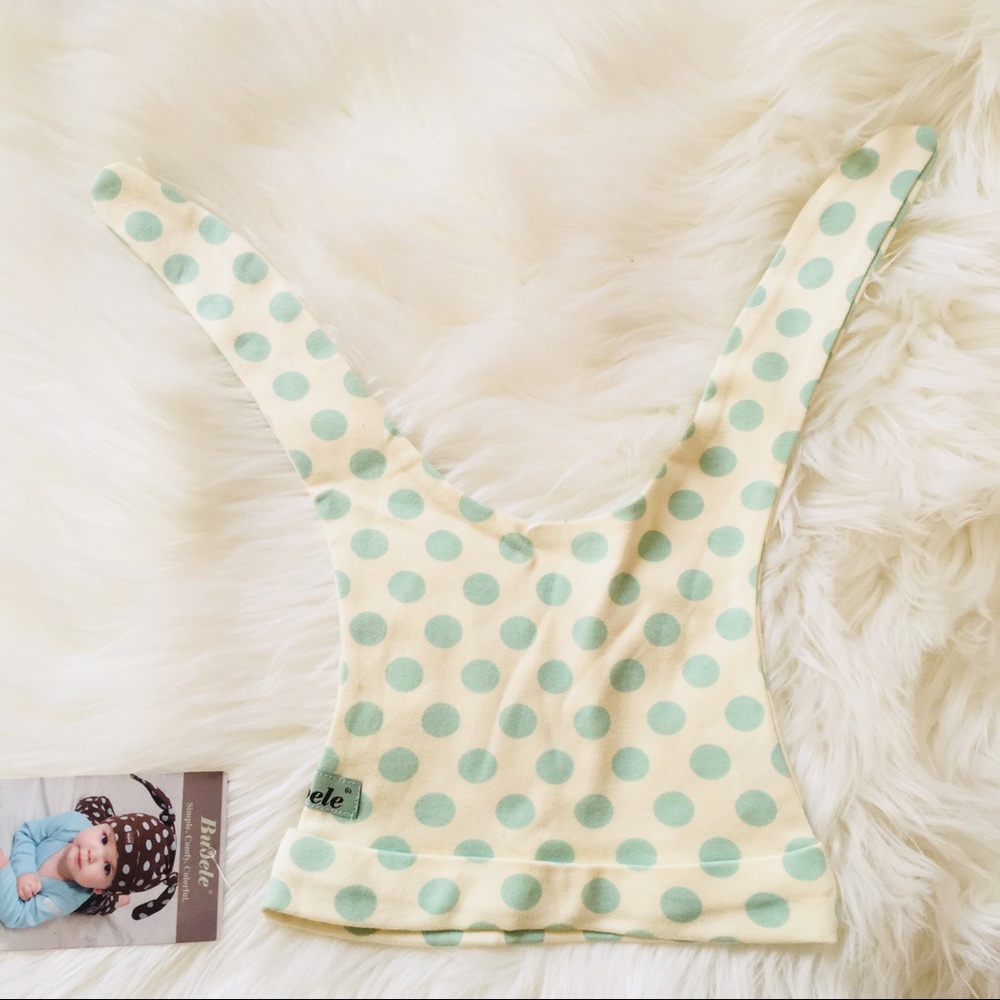 Bubele Baby Unisex Hat Green Cream One Size